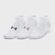 Набір чоловічих шкарпеток коротких Under Armour Essential Low Cut 3pk 1382958-100 XL 3 пари Білий (196885590962) - зображення 1