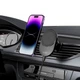 Автотримач з функцією бездротової зарядки Tech-Protect V1 Magnetic Vent Car Mount Wireless Charger 15W Black with MagSafe (9490713934562) - зображення 6