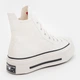 Женские кеды высокие Converse Chuck 70 De Luxe Squared Hi A06436C-286 37.5 (5US) 24 см Белые (194434654011) - изображение 4