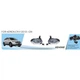 Противотуманные фары ПТФ туманки DLAA на Honda CR-V 10-11 HD-456E Хонда СРВ V00154 - изображение 2