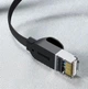 Сетевой кабель Ethernet патч-корд UTP Cat6 Gigabit Network Cable BASEUS RJ45 3m Black - изображение 6