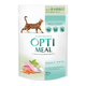 Консервированный корм Optimeal Adult Cats Rabbit Carrot jelly - влажный корм с кроликом в морковном желе для взрослых кошек 85 г (B2711702) - изображение 1