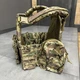 Плитоноска с подсумками - 6 шт, Мультикам, Cordura 1000D, образца НАТО, с системой Molle, Yakeda VT-6031 - изображение 14