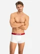 Набор трусов боксеров мужских Levi's 701224329-001 M 6 шт Blue/Red/Grey (8720245438834) - изображение 5