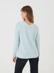 Пуловер женский Sinsay 2482F-05M XS Голубой (5904015653532) - изображение 2