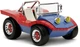 Metalowy samochód Jada Marvel Spider-Man Buggy z figurką Spider-Mana 1:24 (SBA253225030) - obraz 2