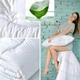 Одеяло IDEIA Aloe Vera зимнее с пропиткой евро 200x220 антиаллергенное волокно (4820182656729) - изображение 4