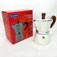 Гейзерная кофеварка сталь Magio MG-1007 150 мл, Кофеварка для приготовления кофе GY-493 на плите - изображение 7