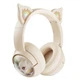Навушники Bluetooth Onikuma B5 Off-White - зображення 2
