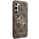 Чохол Guess 4G Big Metal Logo для Samsung Galaxy S23 FE (S711) Brown (GUHCS23FE4GMGBR) - зображення 4