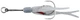 Гачок Jackall SLJ Twin M (2шт/уп) ц:silver (177561) 1699.29.82 - изображение 1