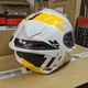 Мотошлем MT TARGO PRO Biger A3 Gloss Pearl Yellow L - изображение 8