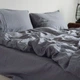 Комплект постільної білизни LA MODNO STONEWASHED GRAY (200306) 160х220 - изображение 2