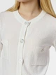Кардиган жіночий білий Arber Knitted jacket W1 WTR-158 S білий (W09.03.00.411) - изображение 4