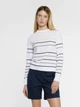 Пуловер жіночий білий Arber Crew-neck WIs2 WTR-151 S білий (W10.10.01.414) - изображение 1