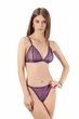Комплект женский бюстгальтер с мягкой чашкой и стринги из сеточки Felisiya Lingerie Фиолетовый 2004+204-2817с S - изображение 2