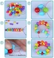 Великий Дитячий DIY набір для творчості та рукоділля Urbankit Beads Set 700+ Намистини, бісер, ведмедики, серця, кристали з аксесуарами для виготовлення браслетів, прикрас (MUSH4V) - зображення 5