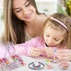 Великий Дитячий DIY набір для творчості та рукоділля Urbankit Beads Set 700+ Намистини, бісер, ведмедики, серця, кристали з аксесуарами для виготовлення браслетів, прикрас (MUSH4V) - зображення 6