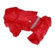 Дощовик для собак водовідштовхувальний Red Size M - зображення 4