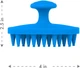 Щітка Dexas BrushBuster Pro Blue для купання собак Блакитна (PW7402194) - зображення 4