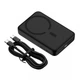 Повербанк с беспроводной зарядкой 10000mAh 30W Baseus Magnetic Mini Fast Charge MagSafe Type-C черный (PPCX110201) - изображение 10