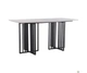 Нерозкладний стіл Art Metal Furniture Fellon black / ceramics Coastal gray (547057) - зображення 2