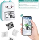 Портативний Mini Printer котик Термопринтер ручний Bluetooth Кишеньковий друк Фотопринтер без фарби Блакитний - зображення 7