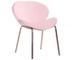 Стілець Art Metal Furniture Alphabet E gold/pink (545710) - зображення 1