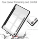 Чохол Galeo Hybrid Case з S Pen Holder Samsung Galaxy Tab S9 / Tab S9 FE Black - зображення 6