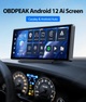 Авто екран '10 дюйм OBDPEAK T30 Apple CarPlay & Android Auto - зображення 1