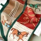 Женский платок-лента "HORSES" платок из искусственного шелка для волос на шею на руку на сумку (78362923) - изображение 3