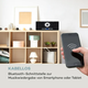 Мультимедиа auna Wallie Microsystem CD плеер Bluetooth USB порт пульт дистанционного управления черный - изображение 8