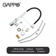 Смеситель с гибким изливом для кухни GAPPO G4398-15, черный/хром - изображение 6
