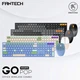 Клавиатура беспроводная Fantech Go WK895 Silent Click + мышь беспроводная черный - изображение 7