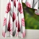 Вуалевий ламбрекен Frottex Red Flowers 160 х 400 см (WZR5) - зображення 2