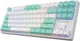 Клавіатура Hator Rockfall 2 Mecha Signature Edition USB White/White/Mint (HTK-521-WWM) - зображення 3