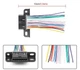 Разьем МАМА з проводами 10см штекер колодка дагностики OBD2 обд2 в авто obd2 J1962F (790987116-1) Черный - изображение 3