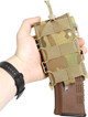 Жесткий усиленный тактический подсумок Kiborg GU Single Mag Pouch Multicam (k4056) - изображение 6