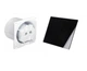 Вытяжной вентилятор AirRoxy dRim 125 S BB plexi Black на подшипниках черный глянцевый - изображение 6