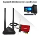 Мережева карта Fenvi AX210 Wi-Fi 6E + BT 5.3, PCI-E із зовнішньою виносною антеною 5734 Mbps MU-MIMO - зображення 3
