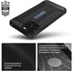 Чехол для смартфона ArmorStandart Panzer для Apple iPhone 13 Black (ARM70797) - изображение 6