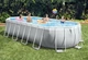 Овальный каркасный бассейн Intex 26798 с лестницей и насосом-фильтром, 610x305x122см 18202л - изображение 3
