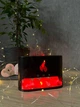 Увлажнитель воздуха с эффектом пламени и с гималайской солью 3в1 RGB Черный - изображение 2