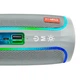Портативная Bluetooth колонка с LED подсветкой TG288 Серая - изображение 3