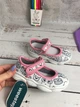 Текстильні капці розмальовки для дівчинки Weestep 31 р 20 см білі (203) - изображение 4