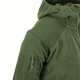 Куртка Helikon-Tex Alpha Hoodie - Grid Fleece, Olive green L/Regular (BL-ALH-FG-02) - зображення 9