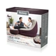 Надувное кресло Bestway 75053, 122х94х81 см Comfort Cruiser Inflate-A-Chair с пуфиком для ног 54х54х26 см серо-коричневое - изображение 7