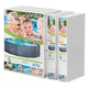Каркасный бассейн Intex 26384, 478Х124 см GRAPHITE PANEL - изображение 6