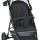 Коляска детская прогулочная VIVA Bambi M 5723 Black, черная - изображение 9