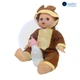 Кукла пупс говорящая с бутылочкой и салфетками Little Baby - изображение 1